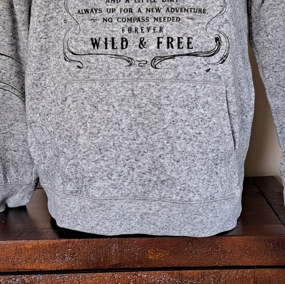 Gray Country Babe Hoodie - Picture 7 of 10